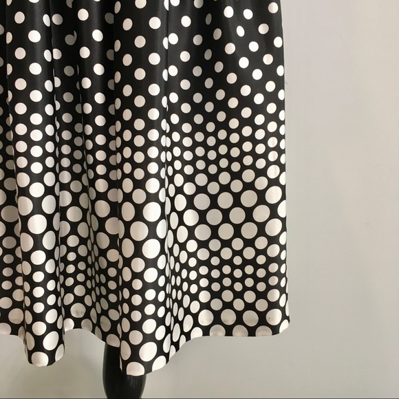 Eliza J Polka Dot Halter Dress - Picture 4 of 8
